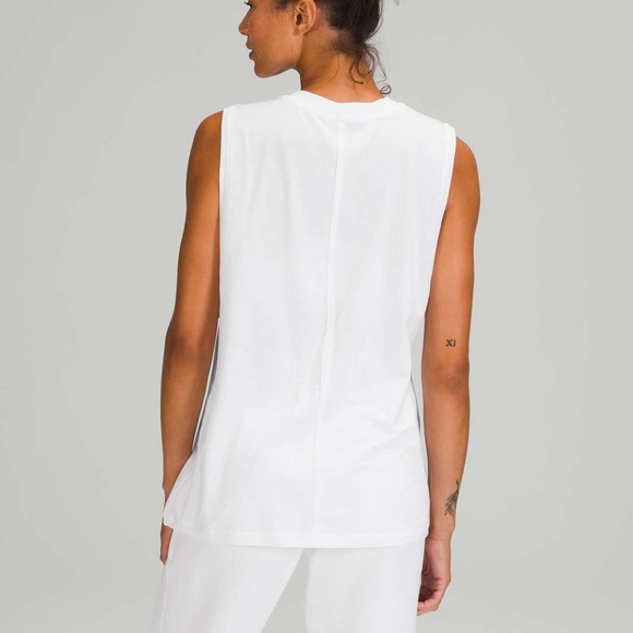 Lululemon All Yours Tank White Size 8 - Picture 2 of 6